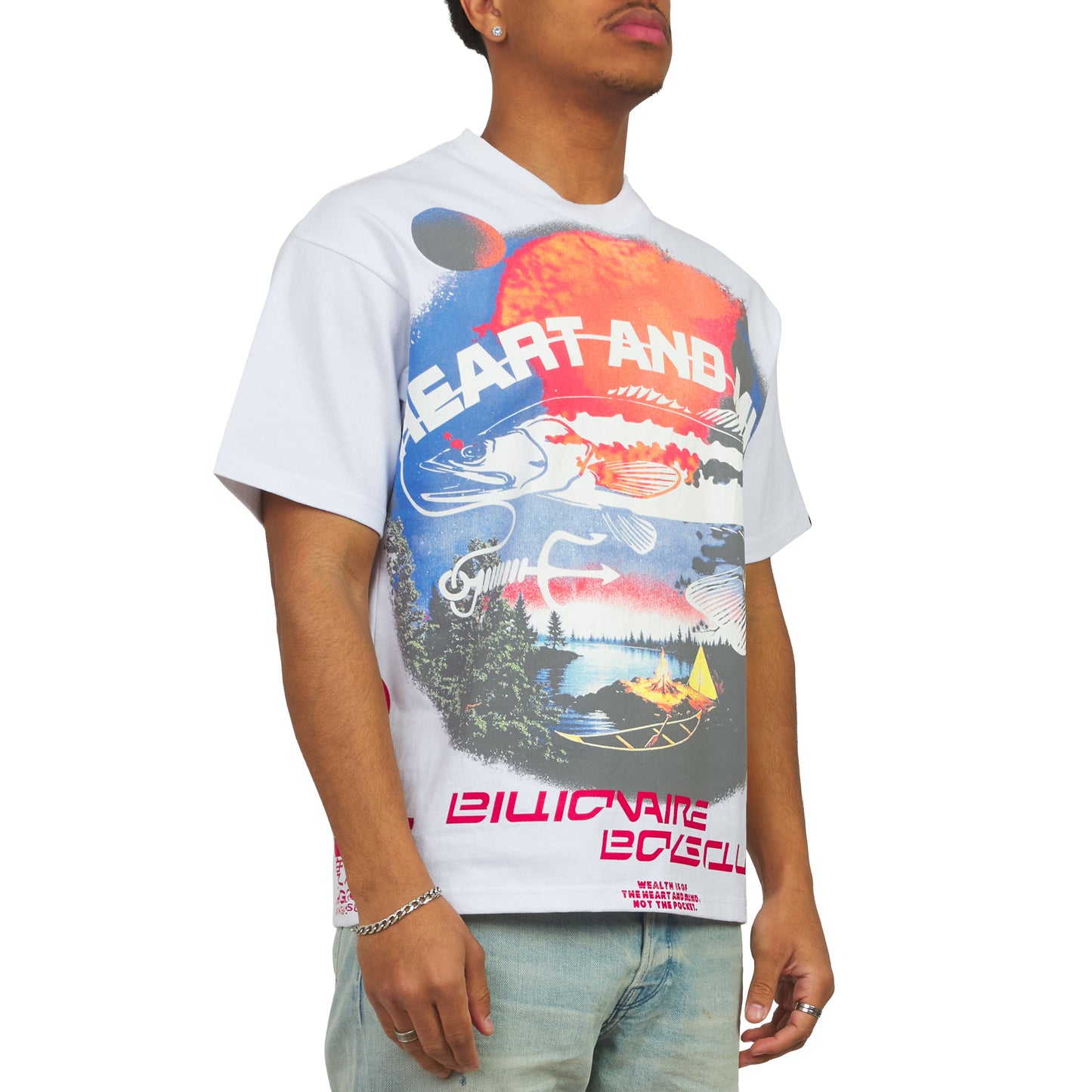 Hook Tee | White