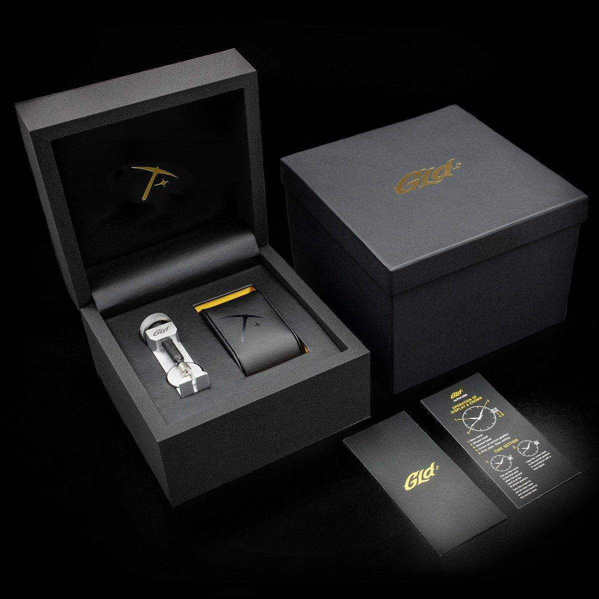 39MM Visionary Iced Pink Stone Band Watch - White Gold