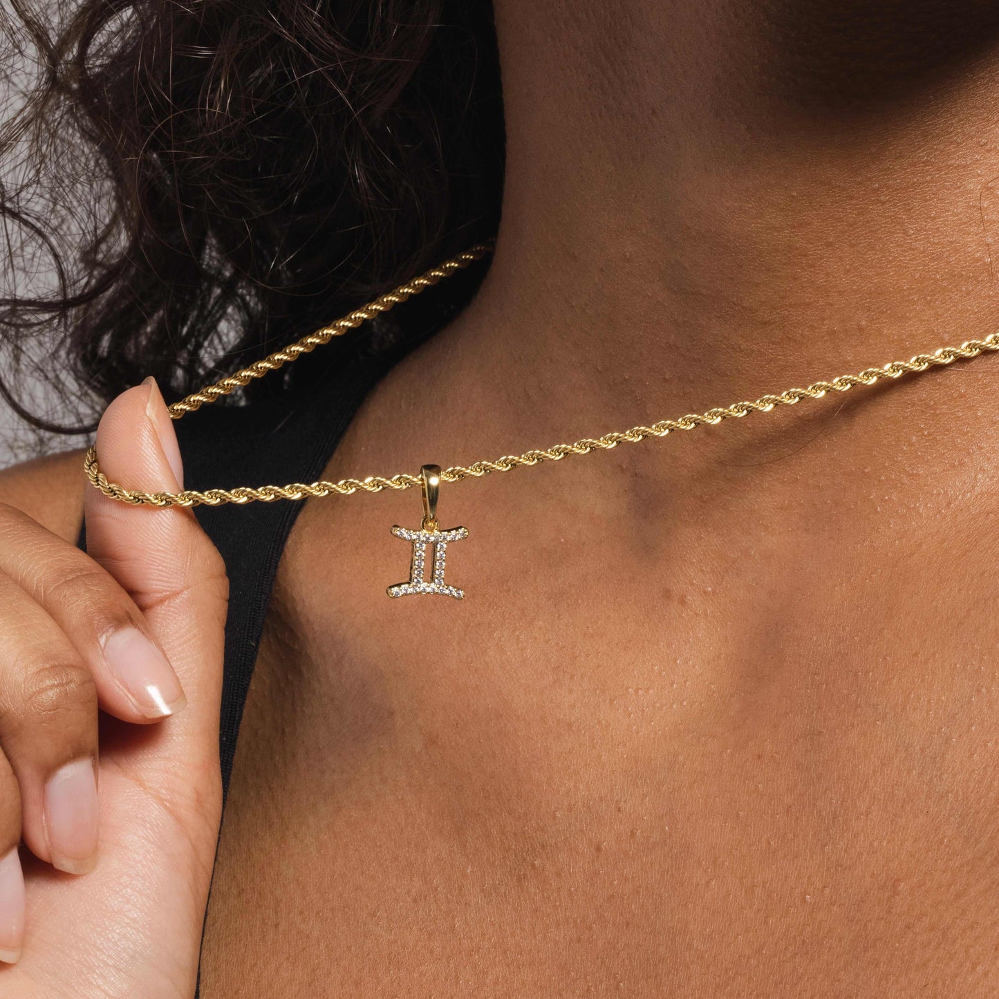 Astrology Pave Pendants