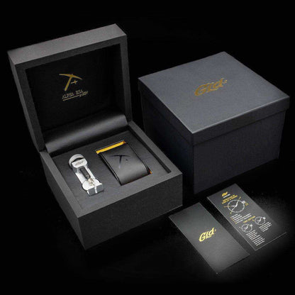 42MM Iced Alpha Era® Luminous Skeleton Gold